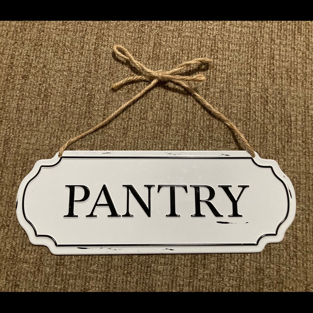 “Pantry” Faux Distressed Sign